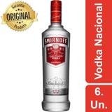 Kit 6 VODKA SMIRNOFF 600ML