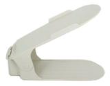 kit 60 Organizadores de Sapatos Rack Branco com Regulagem de Altura - Vb home