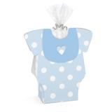 Kit 8 Caixas Body P/Lembrancinha Azul Bebe Dec. Festas - Cromus