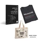 KIT A princesa salva a si mesma neste livro - Livro + Camiseta Verbete Preta - Editora leya