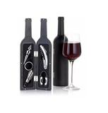 Kit Abridor Garrafa De Vinho Saca Rolhas 6 Peças - Eita comprei