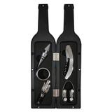 Kit Abridor Tampa de Vinho 5 Peças Garrafa Emborrachada DS-1177 - Commerce brasil