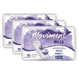 Kit Absorvente para Incontinência Moviment Miss Maxi - 30 Unidades