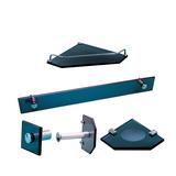 Kit acessórios 5 peças luxo canto fumê Vildrex