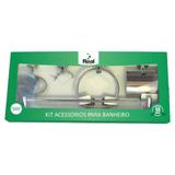 Kit Acessórios Banheiro Júnior 5 Pçs Real
