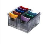 Kit Adaptadores Aço Inox p/ Lamina Bravura - de Encaixe -8 Peças - Wahl