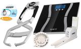 Kit Adipômetro clínico Prime Med + Balança + estadiômetro com trena e software avaliação física