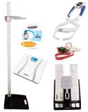 Kit Adipômetro clínico Prime Med + Balança + estadiômetro portátil e trena para avaliação física