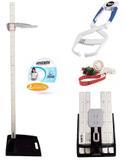 Kit Adipômetro clínico Prime Med + estadiômetro portátil e trena com software de avaliação física