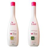 Kit Água Oxigenada Maximum Color 10 e 30 Volumes 900ml Lissé