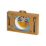 Kit Alimentação Zebra Eco Girotondo Baby - 3 unidades