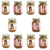 Kit Alimento 100 Natural Úmido Sem Conservantes Cães 10 Pote Pró Pet 230g Galinhada e Carne Ração - Pote pro pet