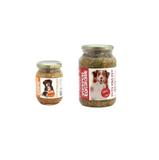 Kit Alimento 100% Natural Úmido Sem Conservantes Cães 2 Pote Pró Pet 230g Galinhada 535g Carne Ração - Pote pro pet