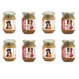 Kit Alimento 100% Natural Úmido Sem Conservantes Cães 8 un Pote Pró Pet 230g Galinhada e Carne Ração - Pote pro pet