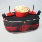 Kit Almofada Com Porta Pipoca 1 Balde + 2 Copos Flamengo 1 - Maria dos reis