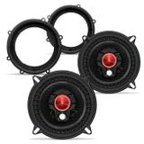 Kit Alto Falante Celta 2006 a 2015 Bomber BBR 5 Polegadas 100W RMS 4 Ohms Triaxial - Prime