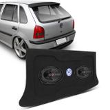 Kit Alto Falantes Foxer 6x9 Polegadas 100W RMS + Tampão Porta Malas Gol G2 G3 Special Grafite - Kit som e vídeo