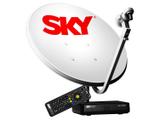 kit Antena e Receptor Flex Pré-pago - Sky