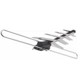 Kit Antena Externa MT008 UHF/VHF/FM/HDTV com Cabo de 10 Metros e Suporte - Megatron