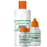 Kit Anti-Queda (Capilonga - O2 Hair - Nutricolin) - Extrato flora