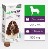 Kit Antipulgas Bravecto De 10 A 20 Kg - Val.07/20 + Brinquedo Macaco Pelúcia