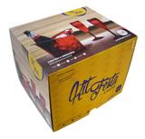 Kit Apaixonado - Champagneira e duas taças - Vermelha - Uz utilidades
