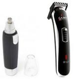 Kit aparador elétrico barba s fio GT527 e aparador nasal 110V - Winner/gama