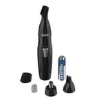 Kit Aparar Pelos Barba Cabelo Nariz MiniGroomsman Grooming Pilha Wahl - Whal