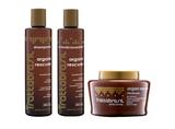 Kit Argan Rescue SH + Cond. 290ml + Másc. 340g - Trattabrasil