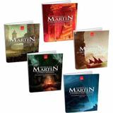 Kit As Crônicas De Gelo e Fogo 5 Livros - Guerra dos Tronos - Leya