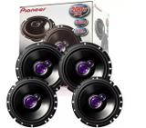 Kit Auto Falante Pioneer 4 Peças 6 Fiat Siena 200w Rms