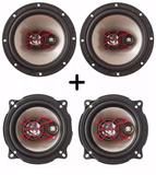 Kit Auto Falantes 6 E 5 Bravox 200w Rms Gol G3 G4 G5 G6 G7