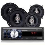 Kit Automotivo MP3 com 4 Alto Falantes AU954 - Multilaser