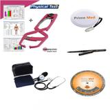 Kit Avaliação Física Clínico Neo Rosa Physical Test 2.98 - Prime med