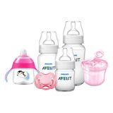 Kit Avent Classic+ 6Pçs Mamadeira Copo Chupeta Dosador - Philips avent