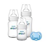 Kit Avent Classic+ Mamadeira 125, 260, 330ml Chupeta - Philips avent