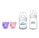 Kit Avent Classic+ Mamadeira 125, 260ml Chupeta Soothie - Philips avent
