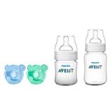 Kit Avent Classic+ Mamadeira 125, 260ml Chupeta Soothie - Philips avent