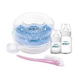 Kit Avent Classic+ Mamadeiras Esterilizador Escova - Philips avent