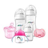 Kit Avent Petala 6Pçs Mamadeira Dosador Copo Chupeta - Philips avent