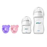 Kit Avent Petala Mamadeira 125, 260ml Chupeta Soothie - Philips avent