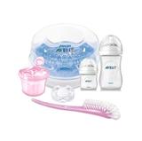 Kit Avent Petala Mamadeiras Esterilizador Chupeta Escova Dosador - Philips avent