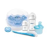 Kit Avent Petala Mamadeiras Esterilizador Chupeta Escova Dosador - Philips avent