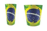 Kit Balde de Pipoca e Copo do Brasil para Copa do Mundo - Allmix