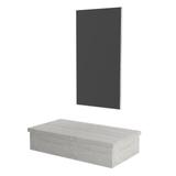 Kit Bancada Para Banheiro Compace Metrópole 802W Snow