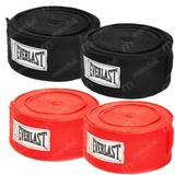 Kit Bandagem pro Style 4,60 M 2 Vermelhas + 2 Pretas Everlast