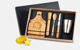 Kit Bar Caipirinha Bambu Inox Copo 350ml Tabua 6 Peças Welf