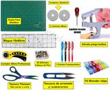 Kit Base De Corte 60x45 +régua 60 + Cortardor 45mm + Tesoura - Levolpe