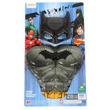 Kit Batman DC - Máscara e Peitoral - Liga da justiça
