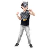 Kit Batman DC - Máscara e Peitoral - Liga da justiça